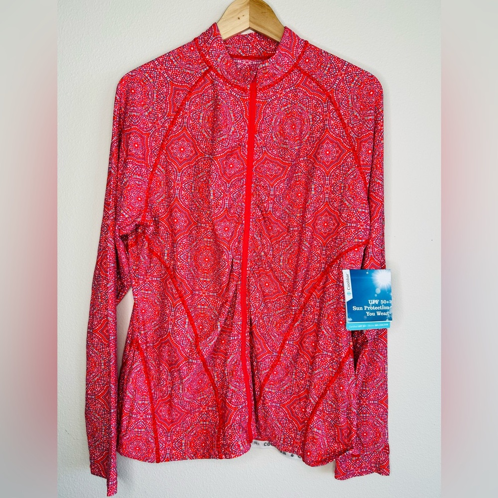 Coolibar Red Swim Coverup